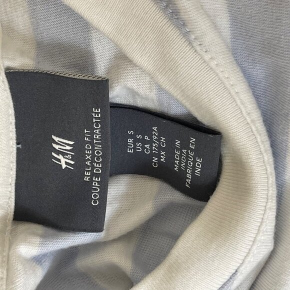 H&m Relaxed‎ Fit Striped T-Shirt - Picture 3 of 4